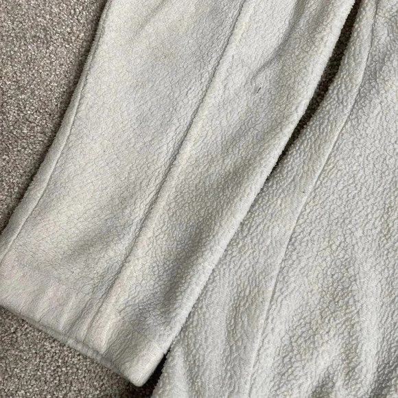 Columbia Sportswear Fleece Full Zip Up Jacket White Plush Pearl Size L - Picture 14 of 14
